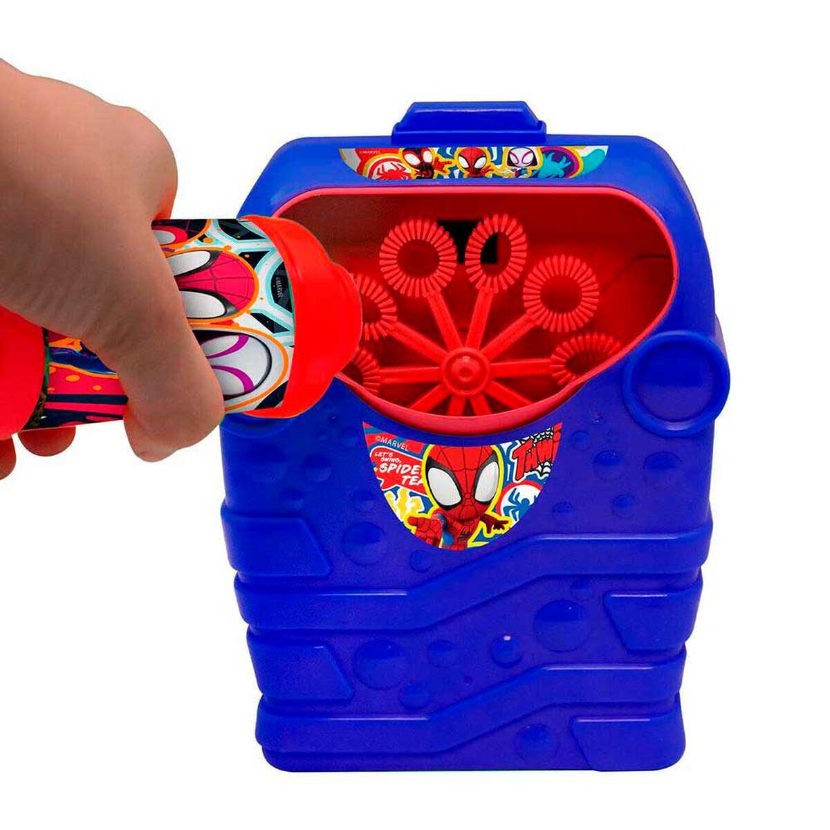 M&aacute;quina de Burbujas Spidey Marvel