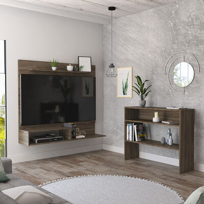 Imagen 1 del producto Combo Panel TV 55"" + Arrimo Tuhome Beijing 50