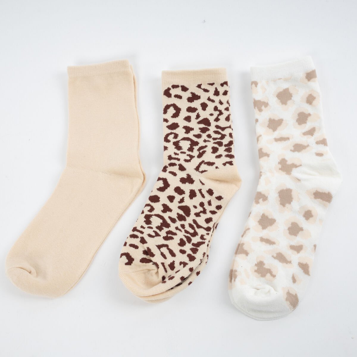 Pack 3 Calcetines Largo Surtido Mujer Icono