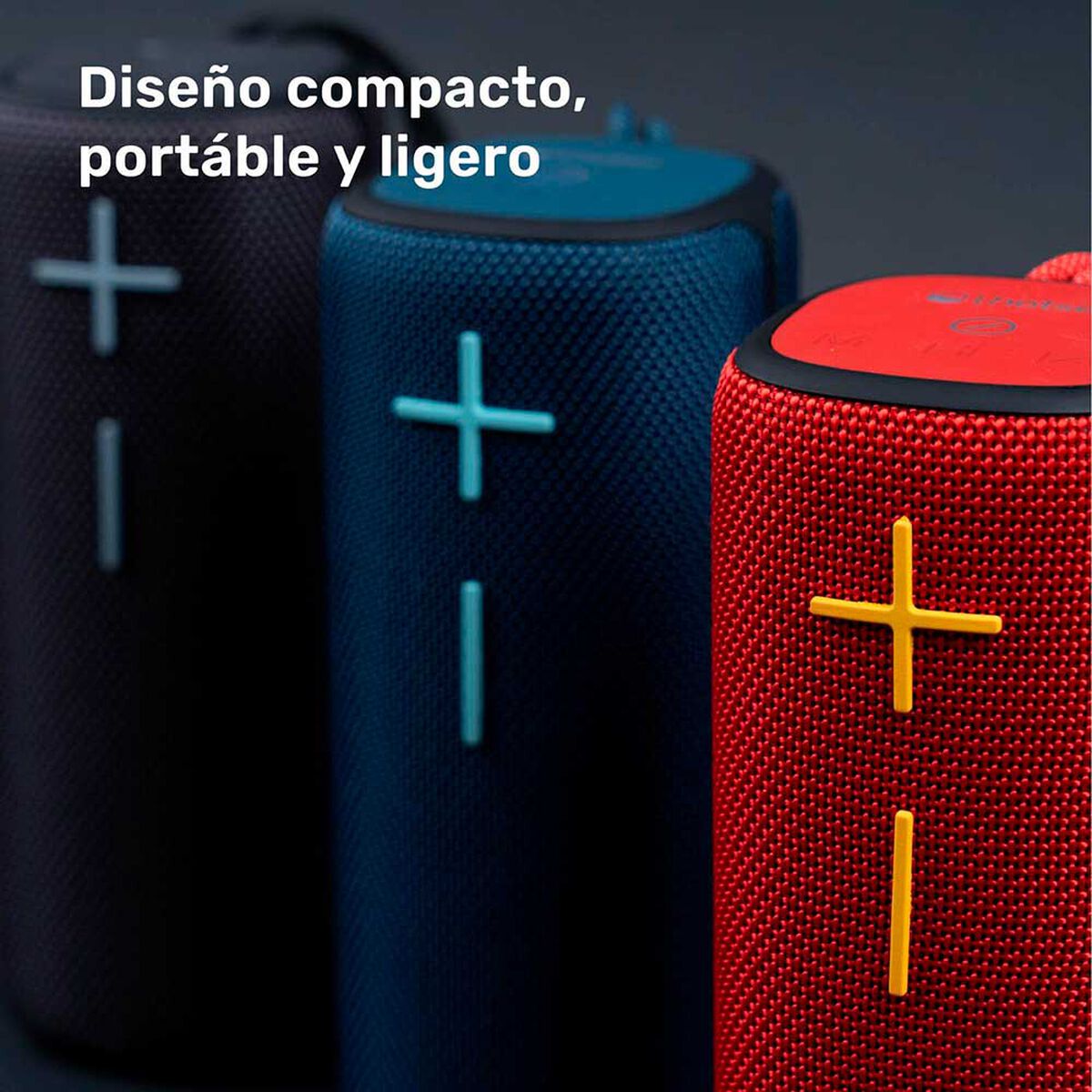 Parlante Bluetooth Lhotse Pulse On Azul