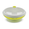 Plato de Bebe con Tapa para Microondas Verde Nuvita