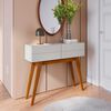 Rack Di Poretti Noronha Hasta 75" Blanco + Arrimo