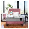 Cama Europea Latam Home 1,5 Plazas Cannon Palo Rosa