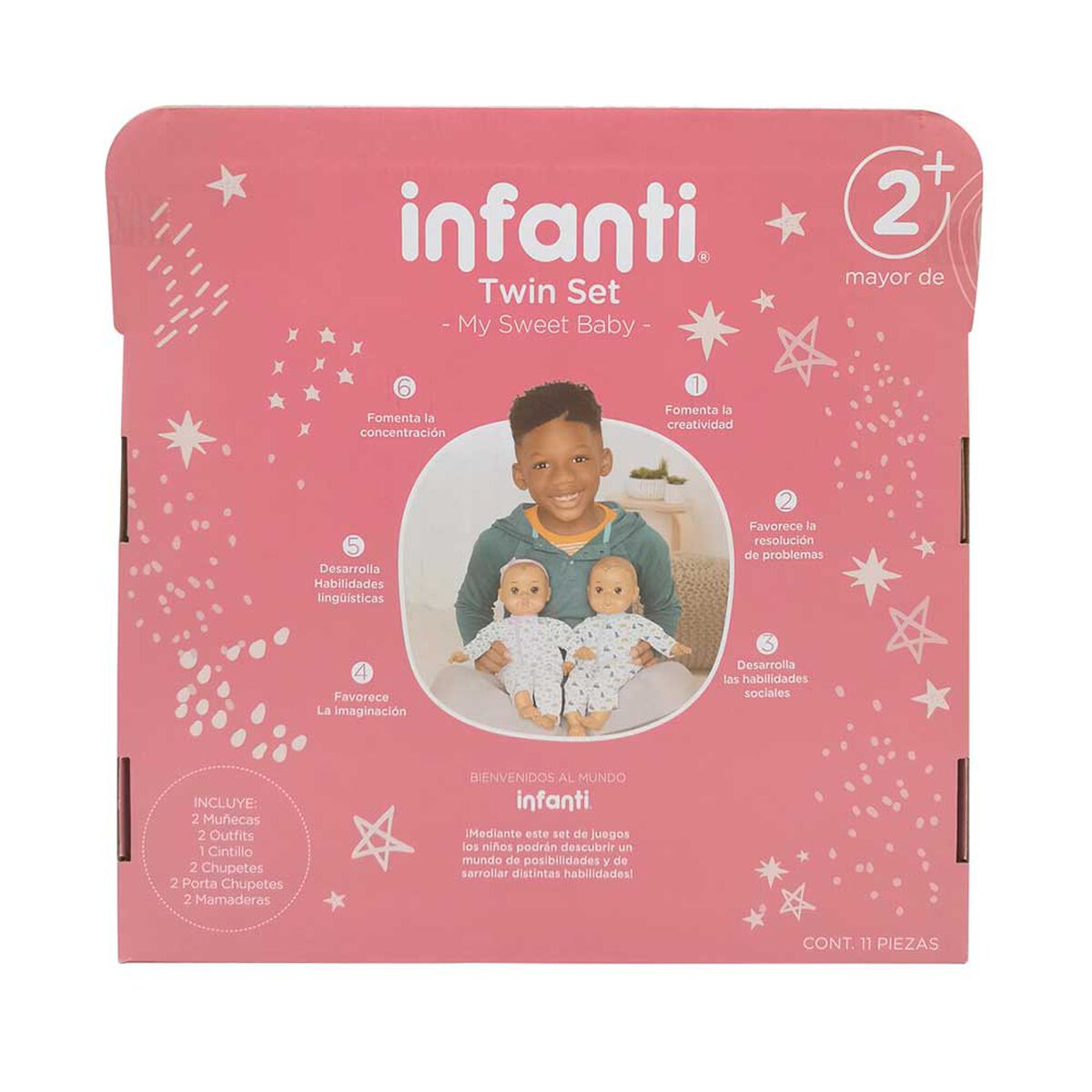 Set Muñecos Bebés Infanti