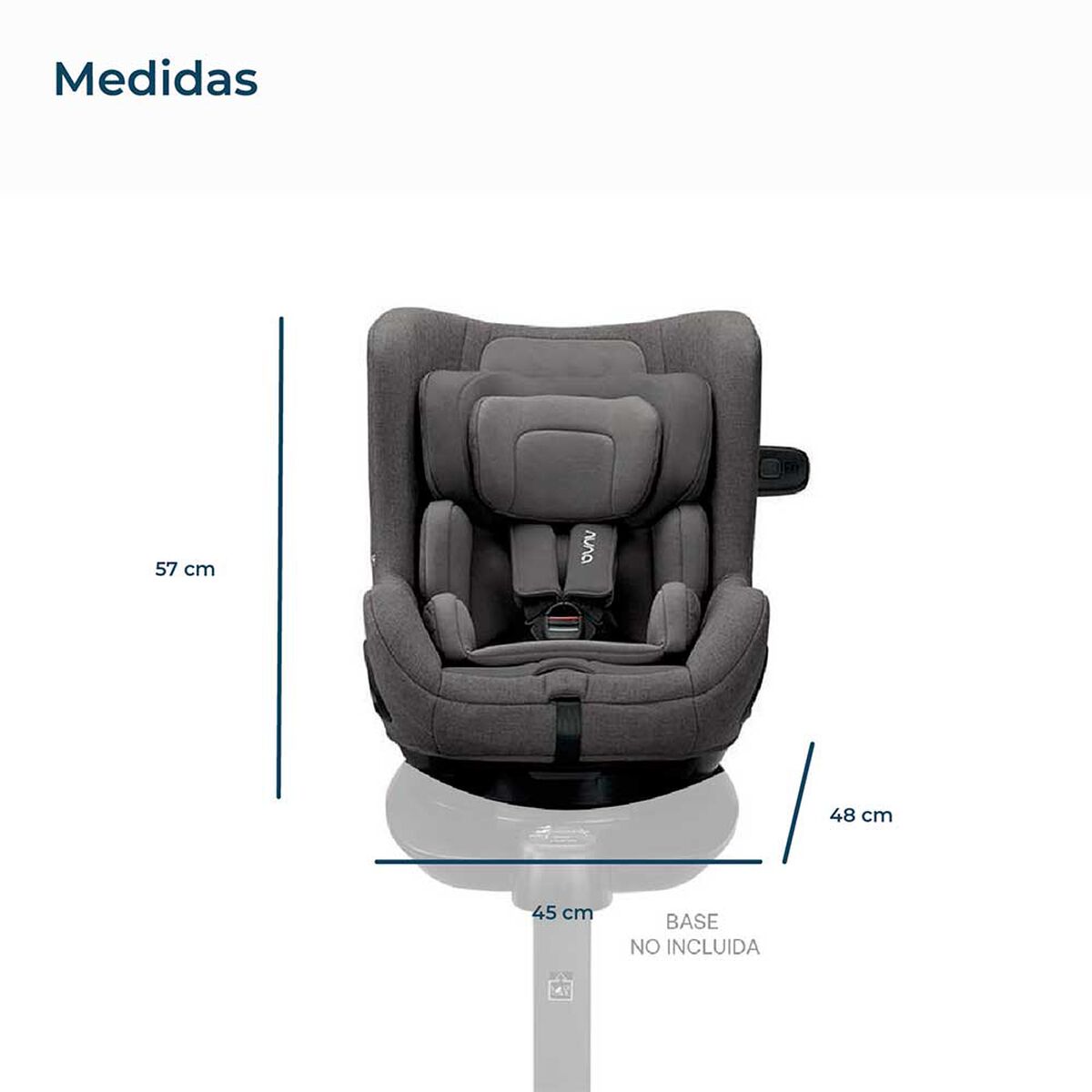 Silla de Auto Convertible Next Granite Nuna