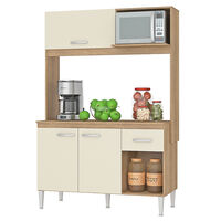 Kit Cocina Vekkahome Sarah 1 Puerta Beige