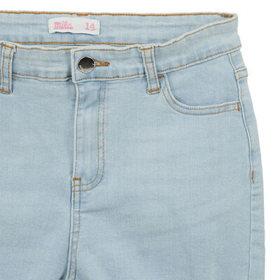 Imagen 2 del producto Short Niña Mila Azul, Celeste, Negro