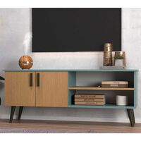 Rack Tv 50"" Catar Grey Nogal