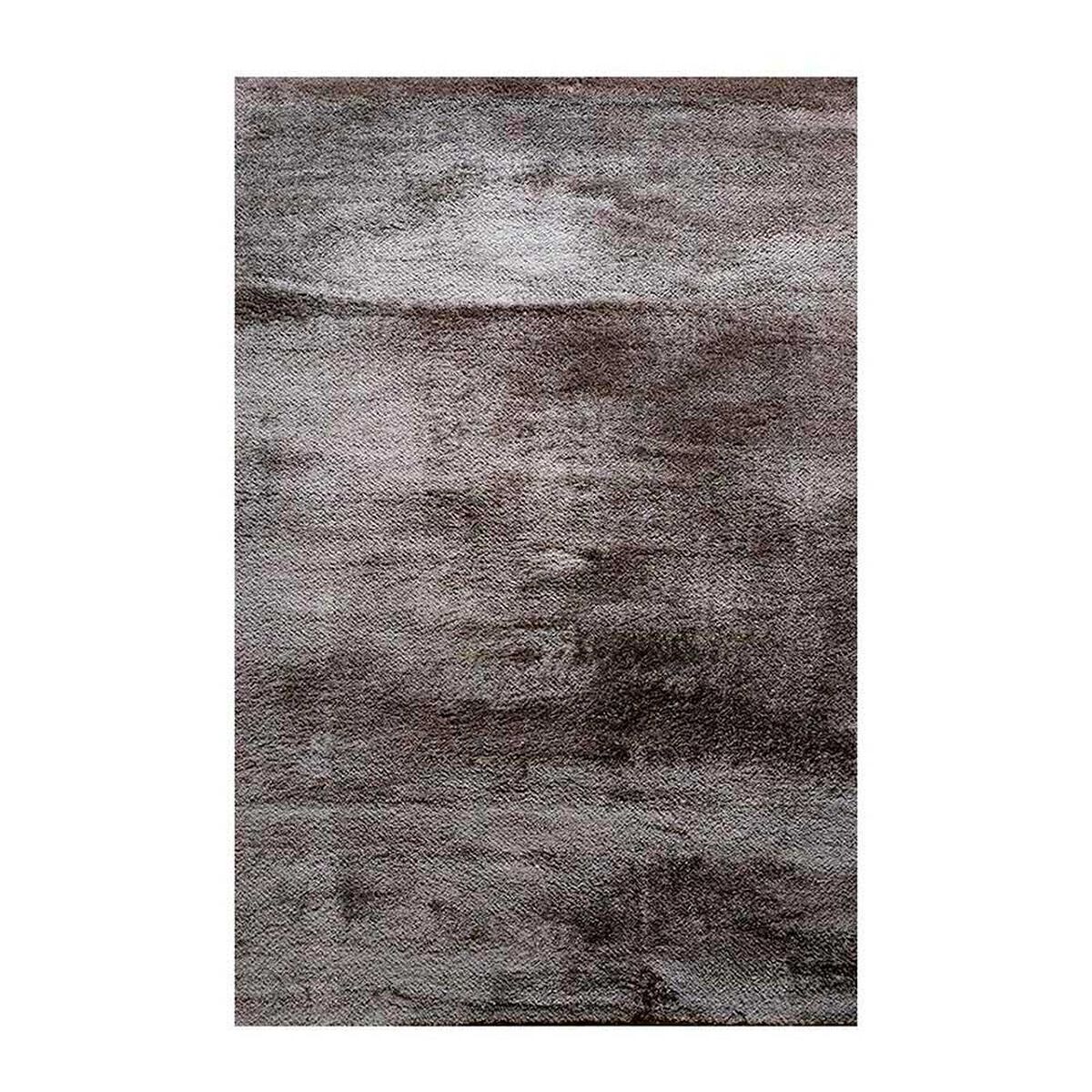 Alfombra Idetex Shaggy Dubai 150 x 200 cm Caf&eacute;