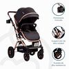 Coche Cuna Paseo Bebe Vox Gold Negro Bebesit