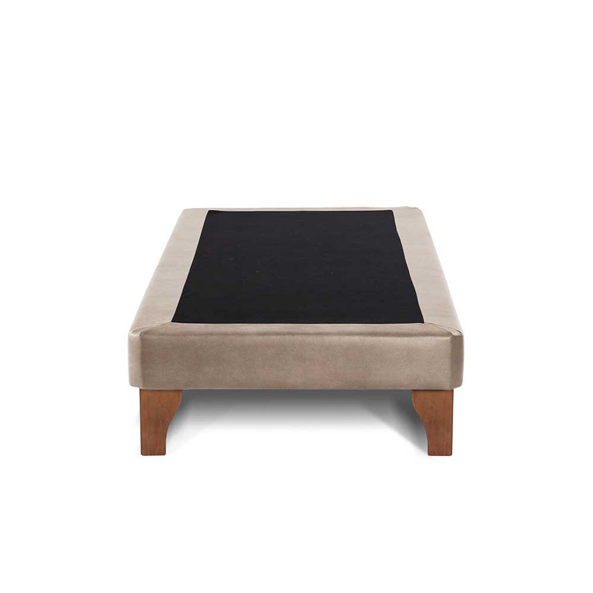 Base Europea Dividida Latam Home 1,5 Plazas Zen Cuero Beige