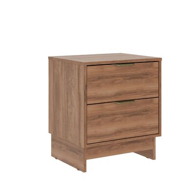 Imagen 1 del producto Velador Roca Fit 2 Cajones Canela