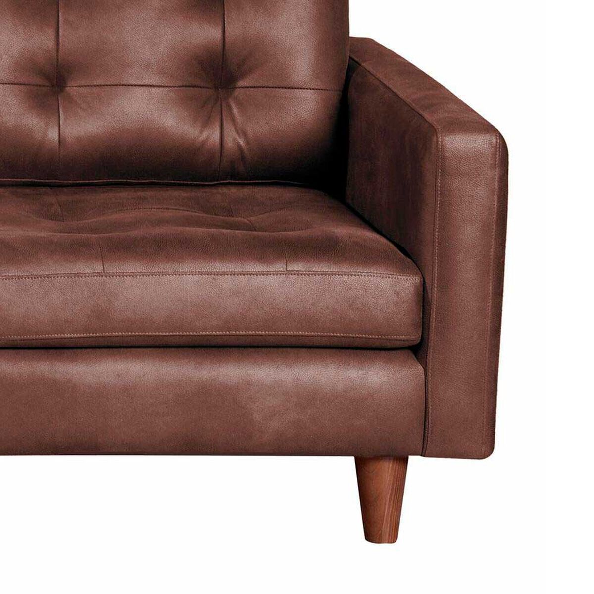 Sof&aacute; Cuero Latam Home N&aacute;poles Chaise Longue 2 Cuerpos Izquierdo