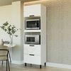 Despensa de Cocina delta Vekkahome 2 Puertas 1 Cajon Blanca
