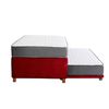 Cama Nido Latam Home 1,5 Plazas Zen Best Cuero Rojo