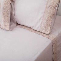 Juego de Sábanas Doral 2 Plazas Santorini Beige