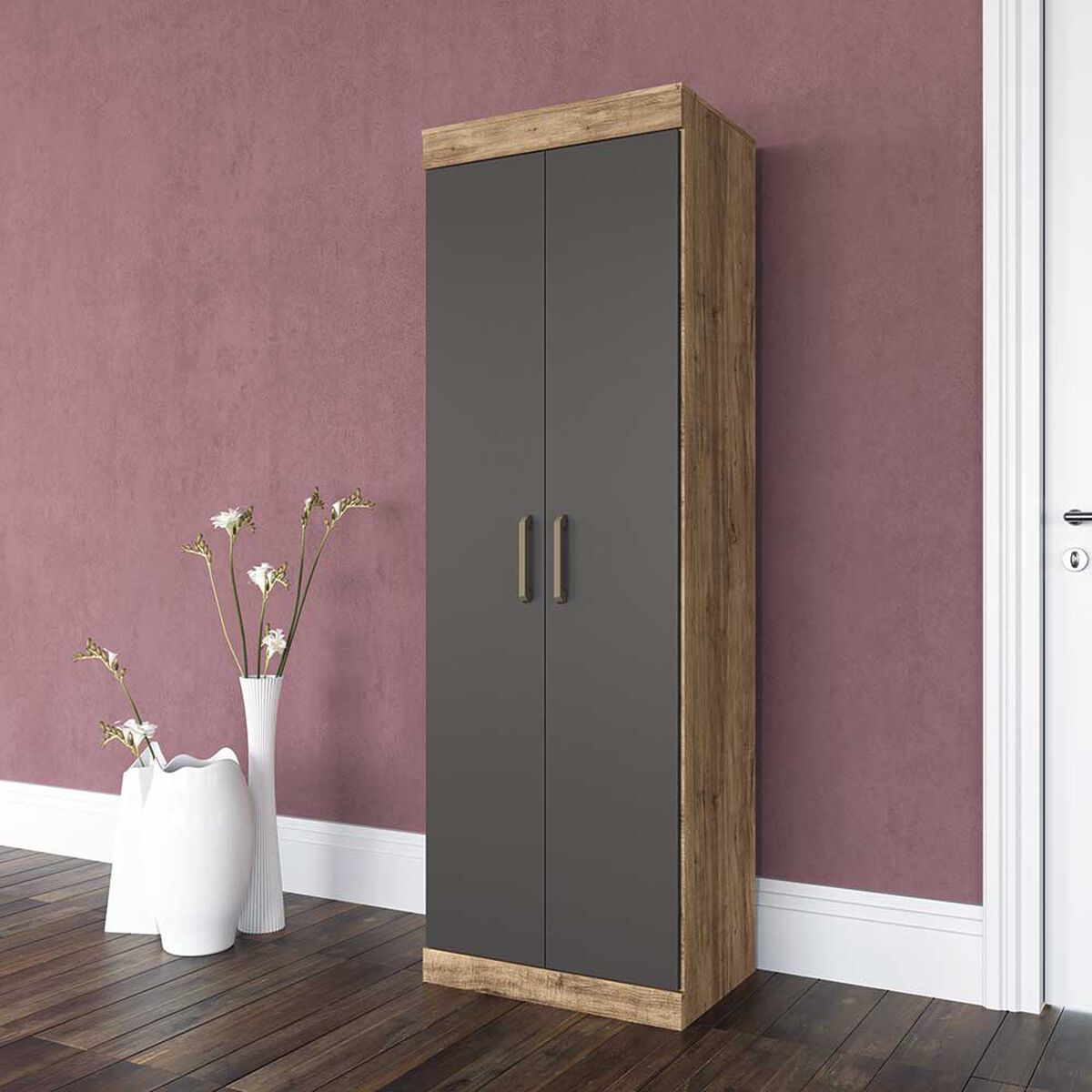 Clóset Onessta Multiuso 2 Puertas Atacama Grafito