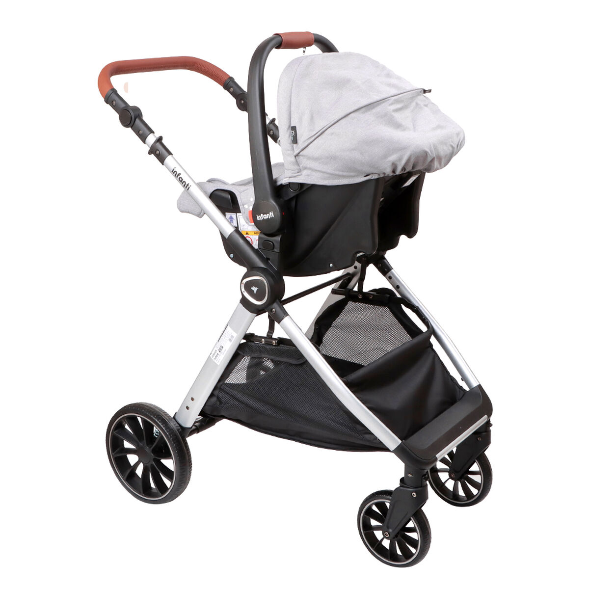Coches Travel System Romanzo X1-D Gris Infati