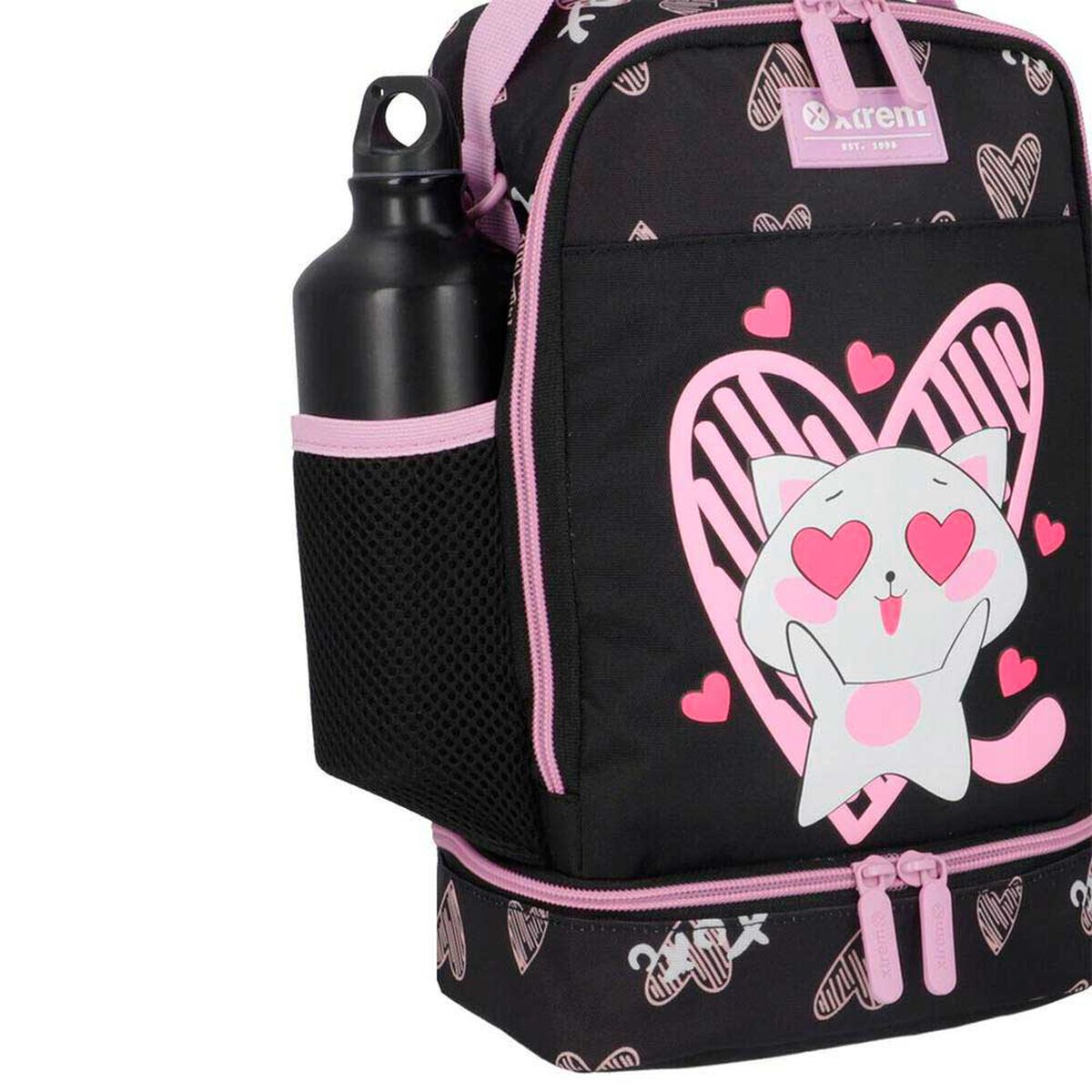 Lonchera T&eacute;rmica Xtrem Lunch 2.0 5XT Gato Negro