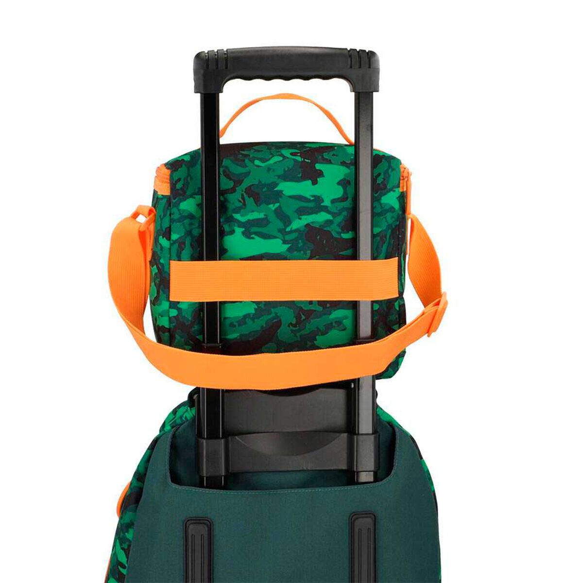 Pack Mochila con ruedas Xtrem Run 5XT Dino Verde