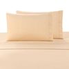 Juego de S&aacute;banas Illusions King Bordada Blonde Beige