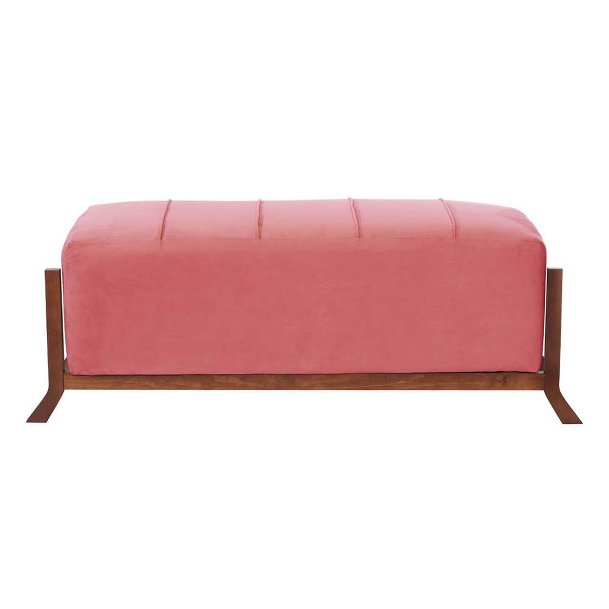 Banqueta Latam Home Marsella Tela Velvet Palo Rosa