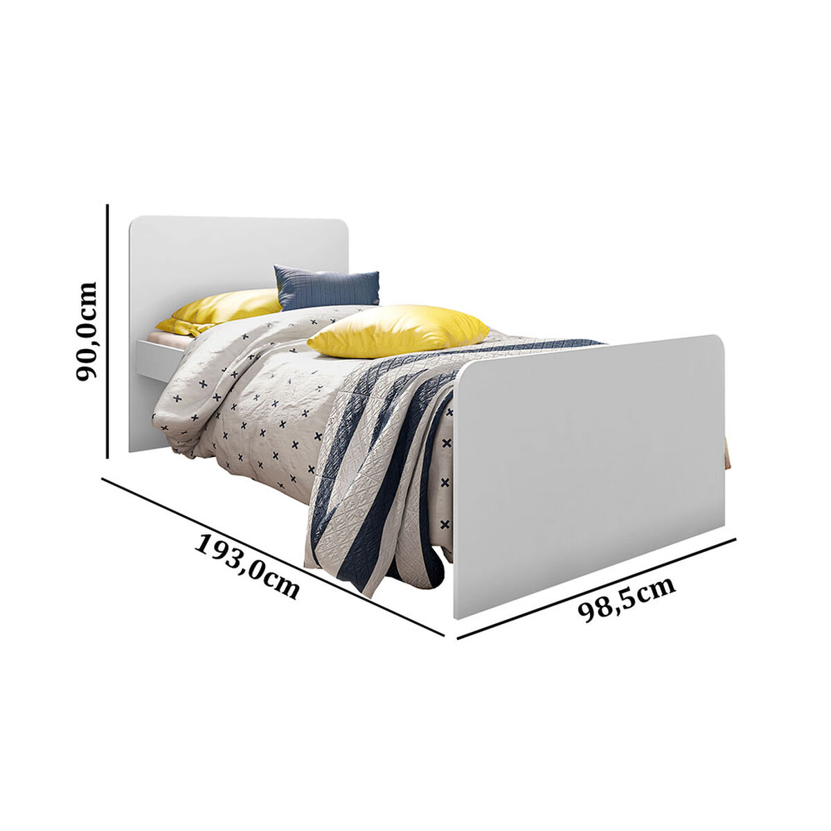 Cama Infantil Favatex Elmer 1 Plaza