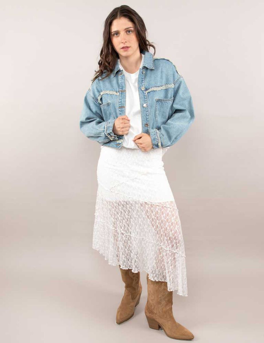 Chaqueta Denim Mujer Icono