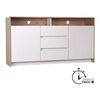 Rack TV CIC Colbun Olmo Blanco Hasta 60"