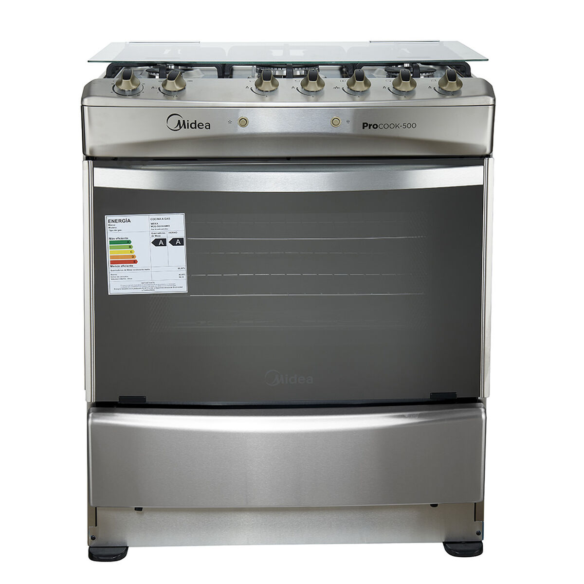 Cocina a Gas Midea MCG-5QI30ANS 5 Quemadores