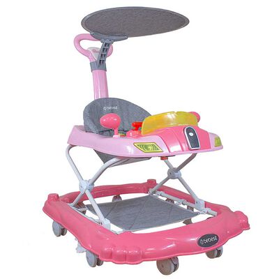 Andador Discover&Pla Rosado Bebesit