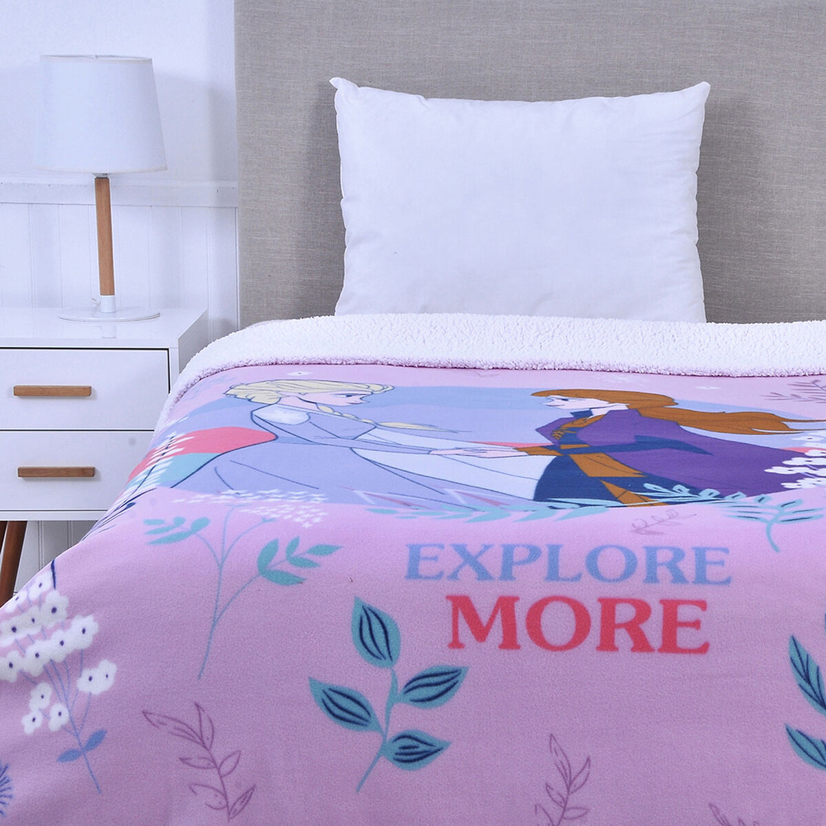 Frazada Polar Sherpa Disney Frozen 150 x 200 cm
