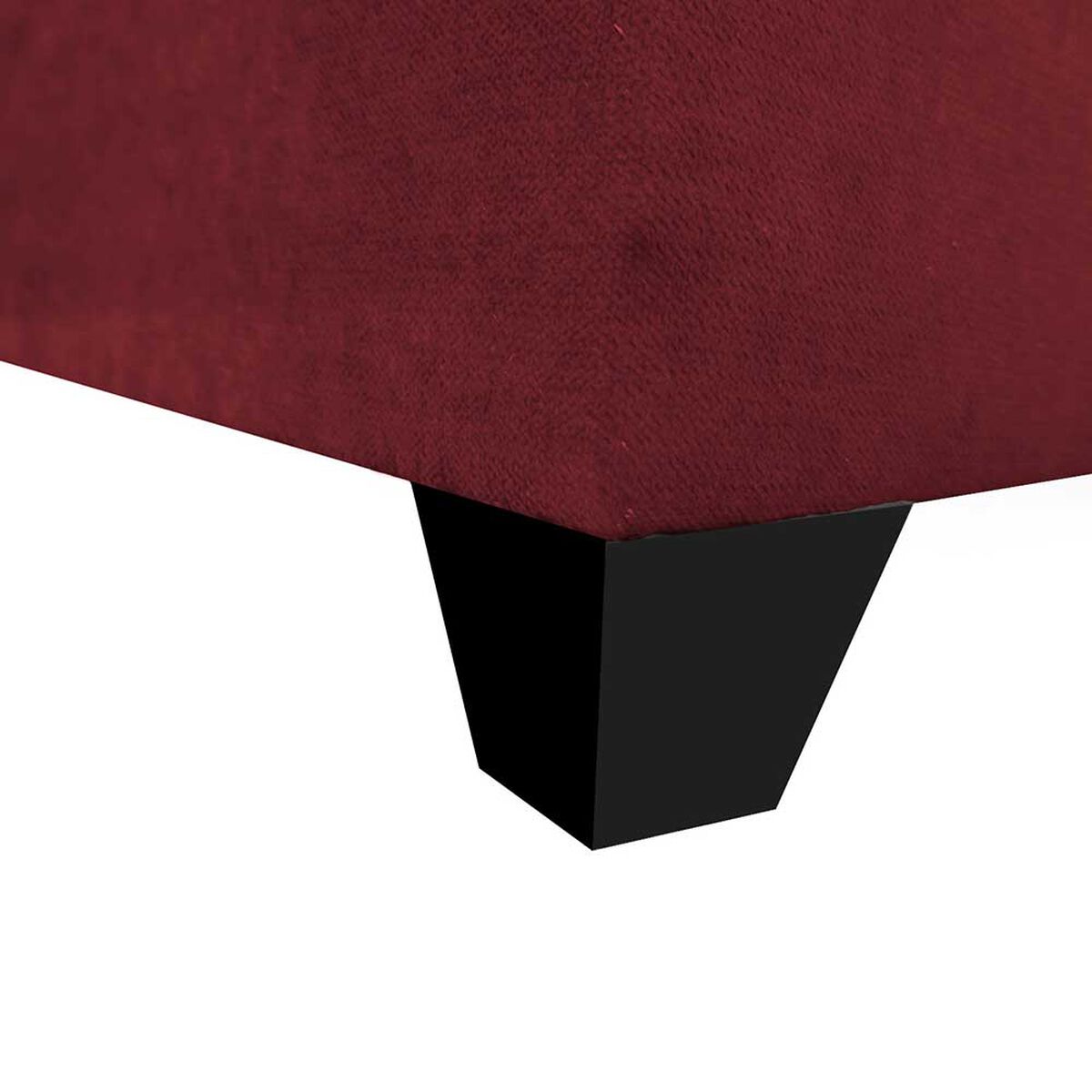 Sofá Seccional Deco Class Florencia 5 Cuerpos Burdeo