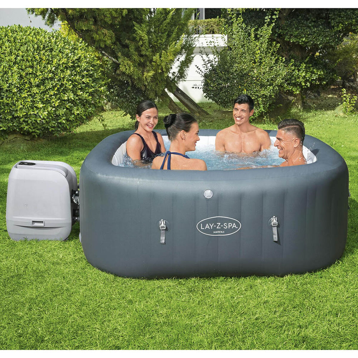 Spa Inflable Hawaii Hydrojet Pro Lay-z Bestway 6 Personas