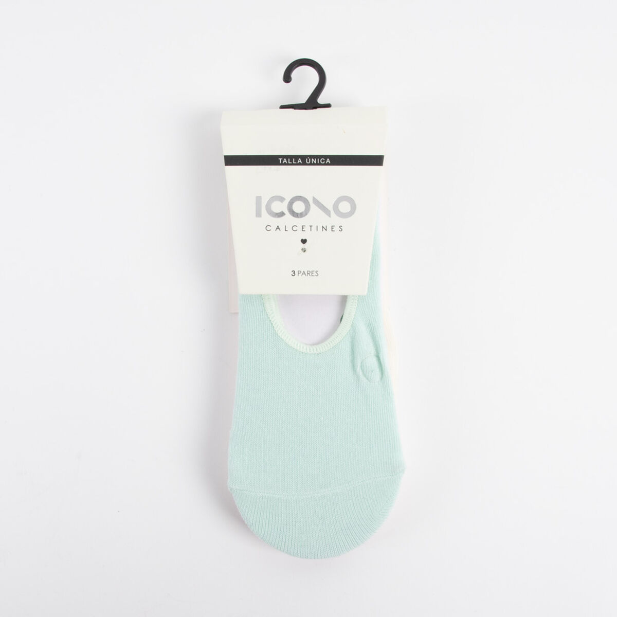 Pack 3 Calcetines Invisible Mujer Icono