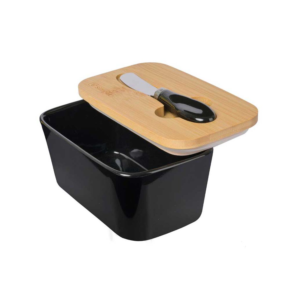 Mantequillero Cerpamica 600 ml + Cuchillo Simplit