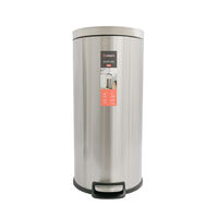 Basurero Cocina Simplit Inox Acero Inoxidable/Plástico