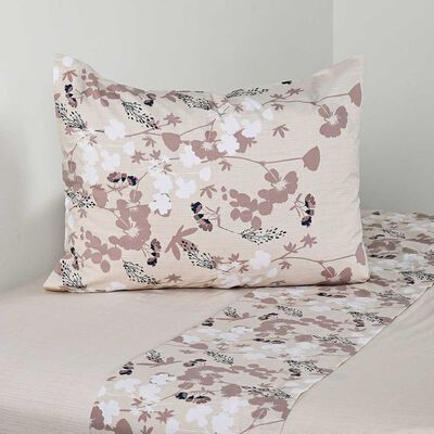 Imagen 1 del producto Sábanas Cannon 200 Hilos 1,5 Plazas Hibiscus Rosa