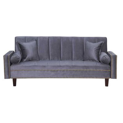 Imagen 1 del producto Futón Black Factory Golden 3 Cuerpos Gris