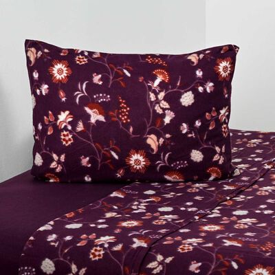 Imagen 1 del producto Juego de Sábanas Polar American Family 1,5 Plazas Aba No Aplica Morado