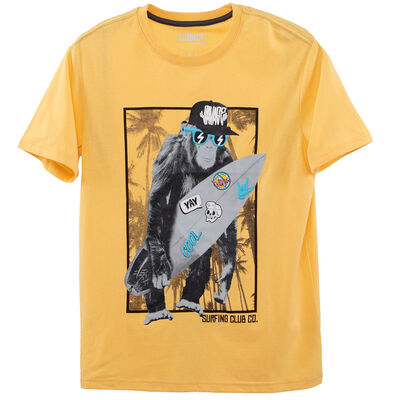 Polera Manga Corta de Algodón Niño Cutback