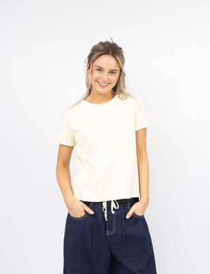 Imagen 1 del producto Polera Manga Corta Mujer Zibel Amarillo, Negro, Rosado