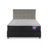 Cama Baúl Flex 2 Plazas Therapedic Plus  + Respaldo Design