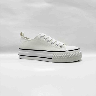 Imagen 1 del producto Zapatilla Urbana Mujer Icono Blanco, Multicolor, Negro