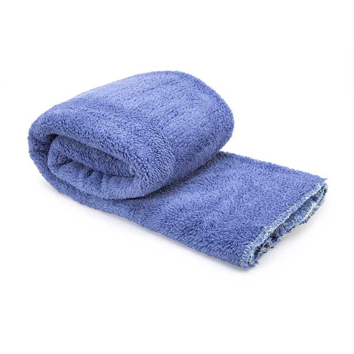 Manta Coral Fleece Sherpa Casanova Kids 125 x 150 cm Liso Azul