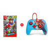 Combo Juego Nintendo Switch Super Mario Odyssey + Control Nintendo Switch Power A Mario Punch
