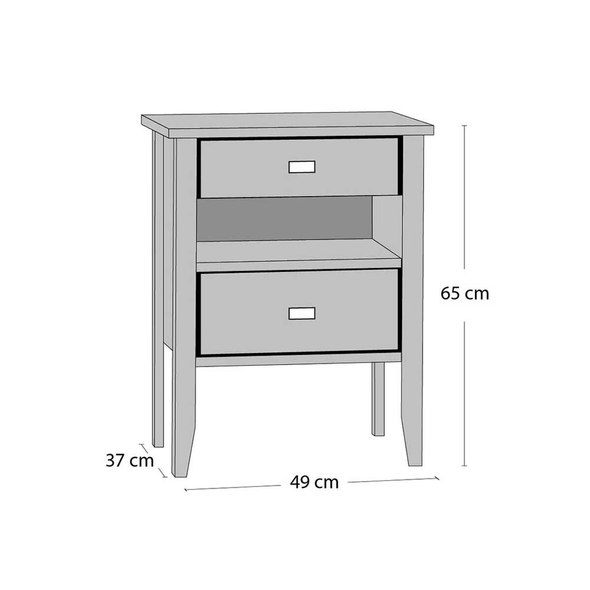 Cama Europea Celta 2 Plazas Everest + Respaldo + 2 Veladores Capitoné
