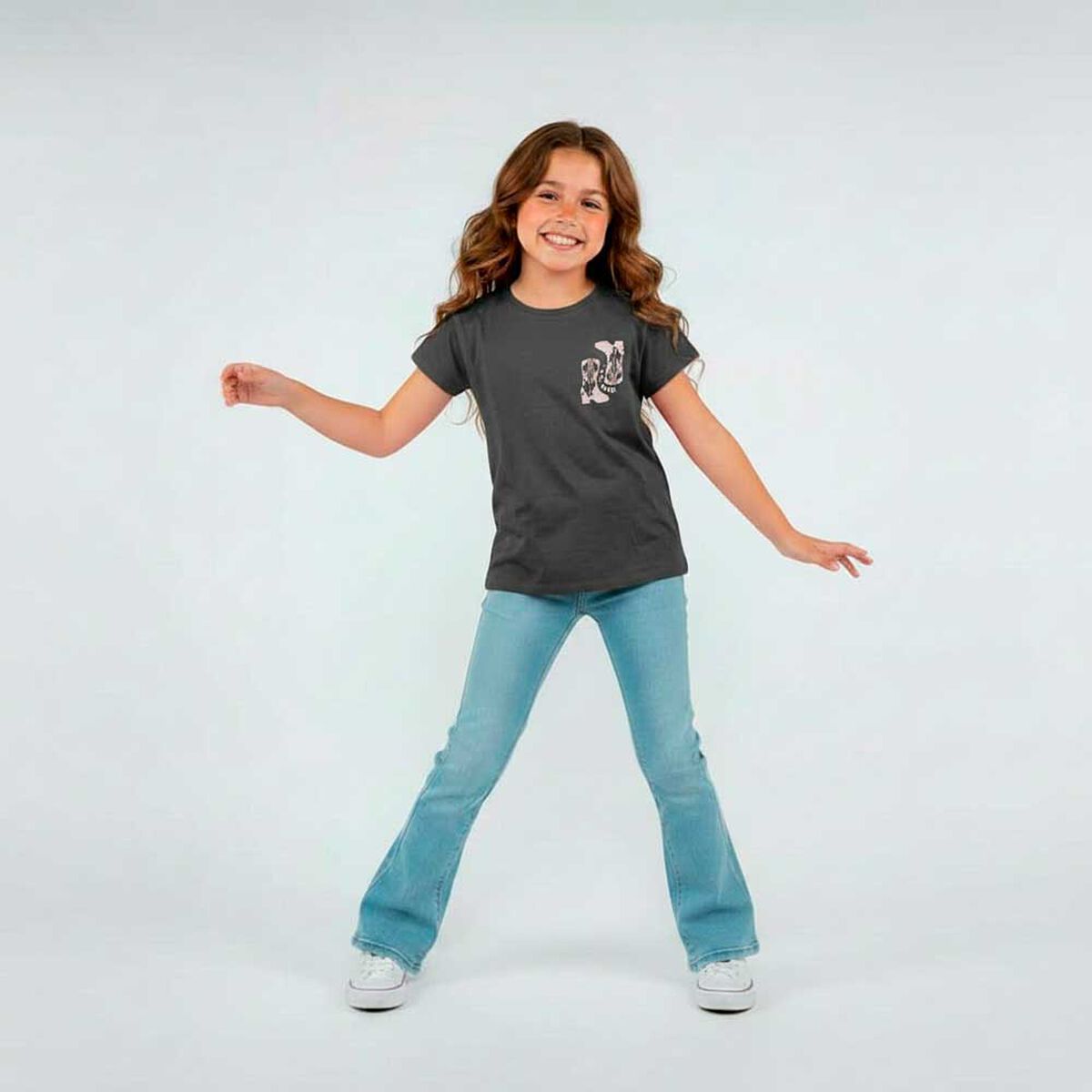 Polera Manga Corta Ni&ntilde;a Chess
