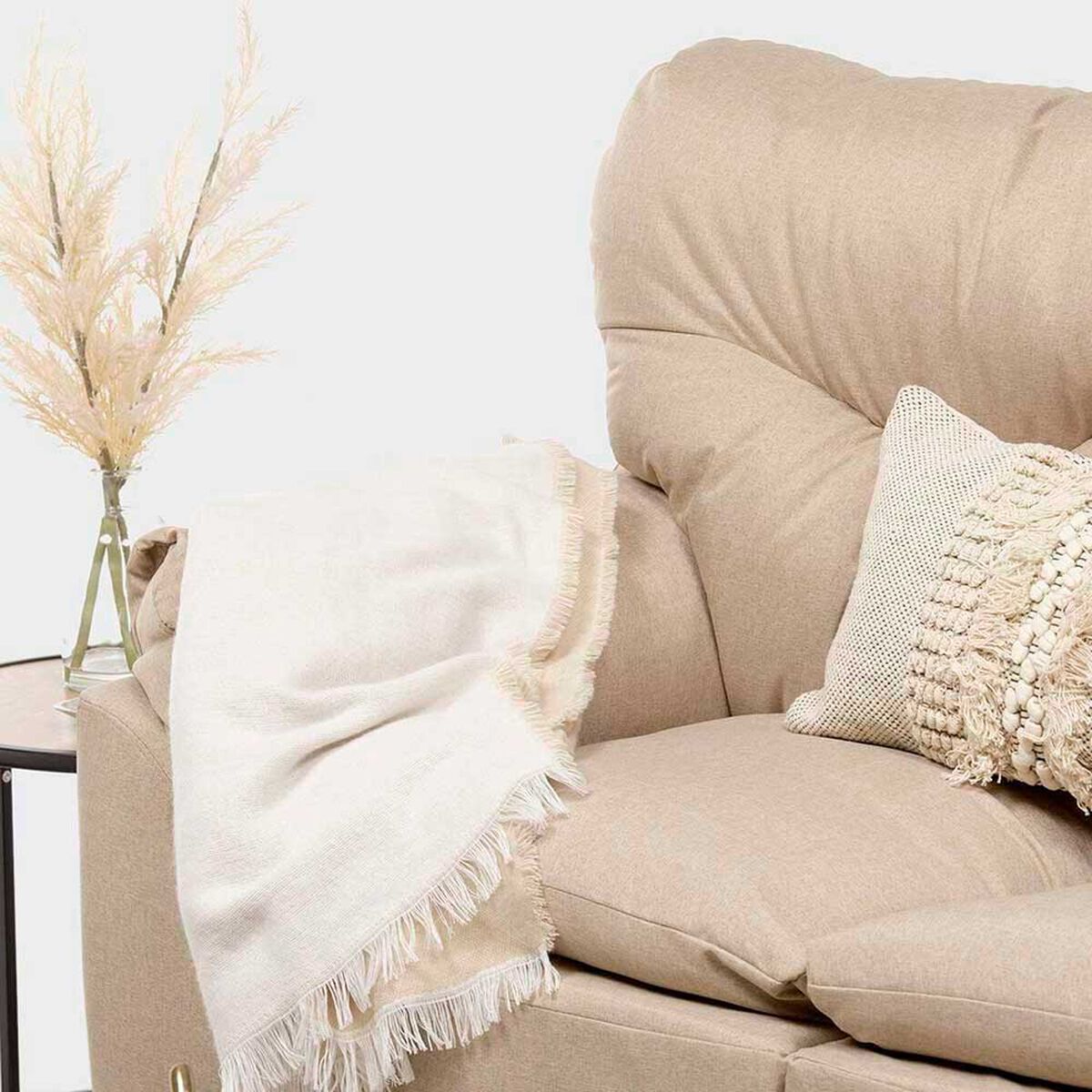 Sof&aacute; Almore Belen 2 Cuerpos Beige