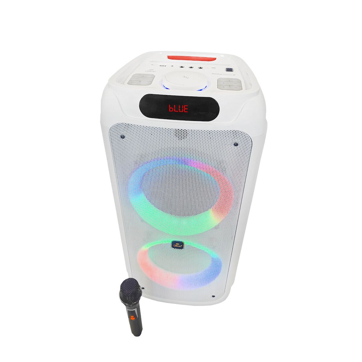 Parlante Port&aacute;til Bluetooth MLAB 9569 10" x 2 Blanco